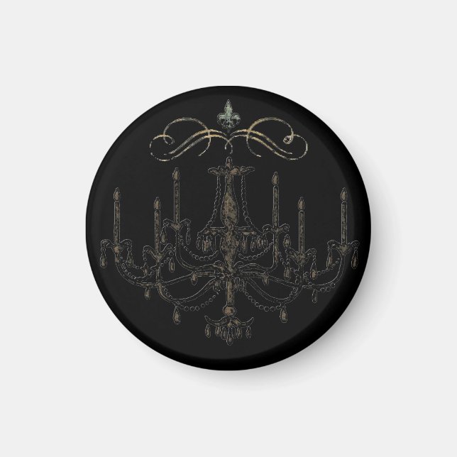 Romance avec un lustre ~ Magnet French Love (Devant)