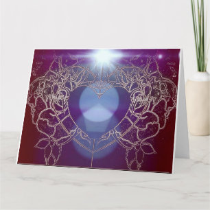 Romance card with orignial artist design.