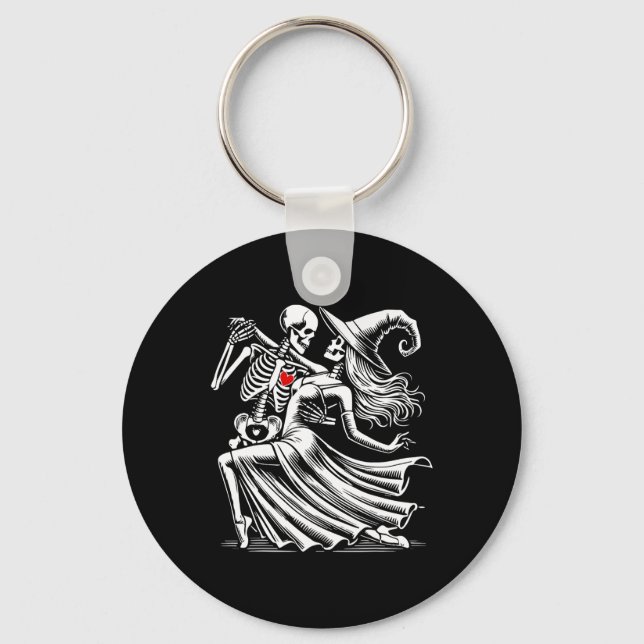 Romance Dance With Witch  Keychain (Front)