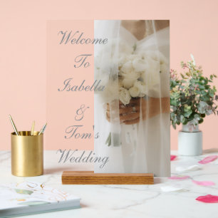 Romance Florale Éthérée Photo Mariage Bienvenue