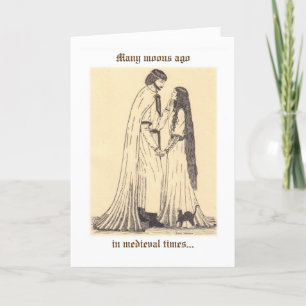 "Romance Flourished" Thank You Card