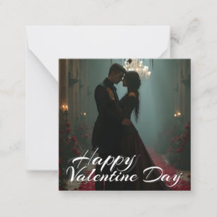 Romance in the Rose Hall for Valentine's Day Card