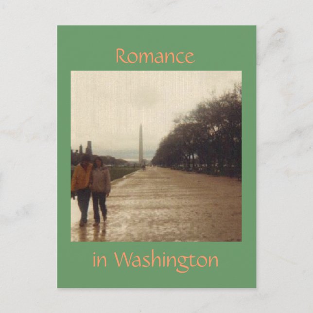 Romance in Washington Postcard (Front)