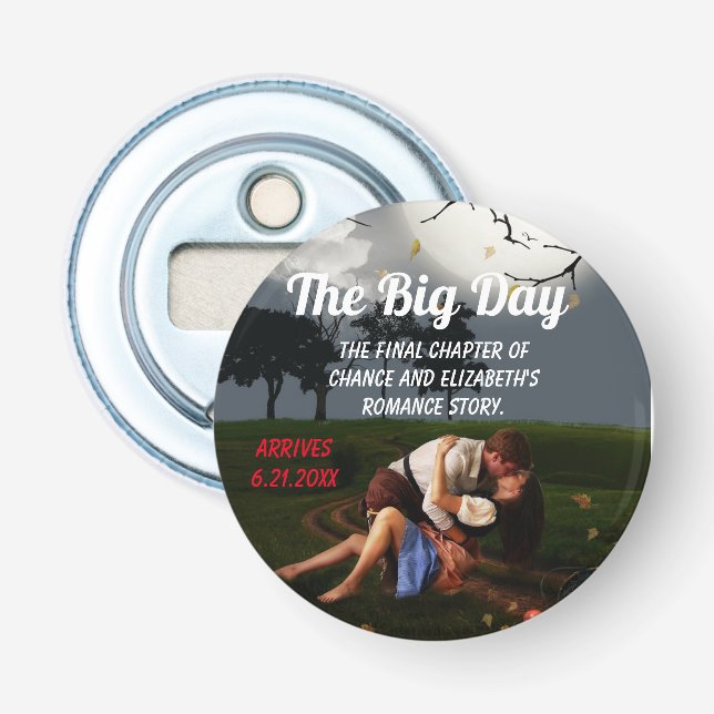 Romance Novel Style   Bottle Opener (Front)
