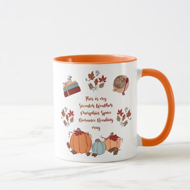 Romance Reader Fall Mug (Right)