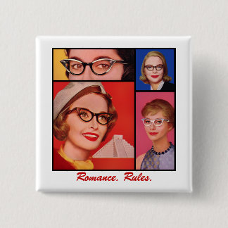 Romance. Rules. 2 Inch Square Button