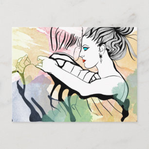 Romance Tango Postcard