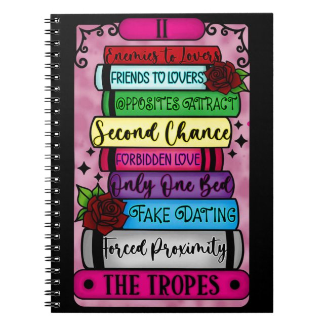 Romance Tropes Carnet Tarot (Devant)