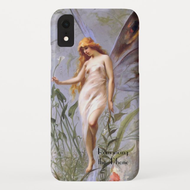 Romancing the Phone Lily Fairy iPhone/ iPad case (Back)