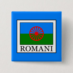 Romani 2 Inch Square Button