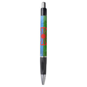 Romani flag pen