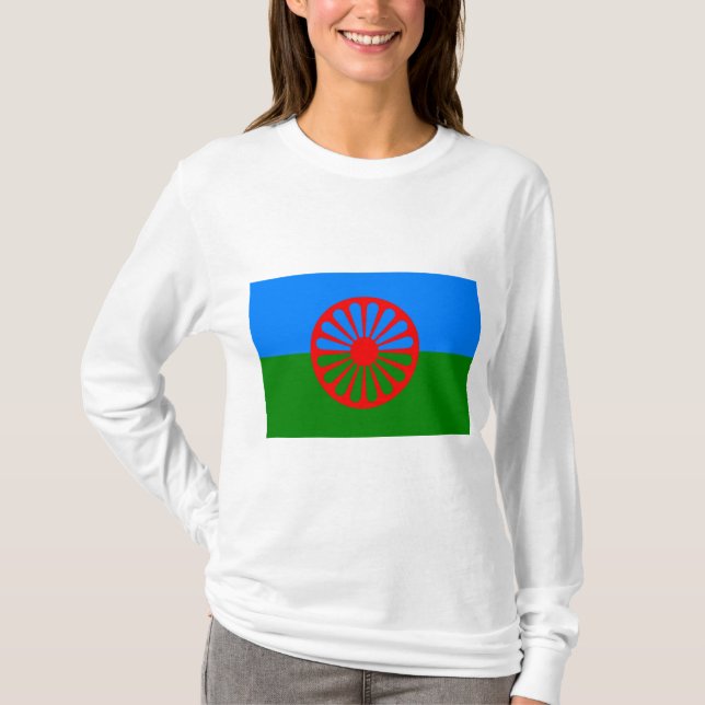 Romani Flag T-Shirt (Front)