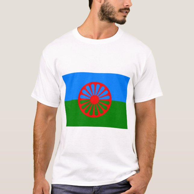Romani Flag T-Shirt (Front)