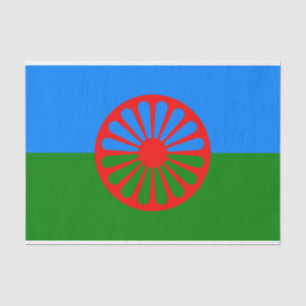 Romani Flag Tissue Paper