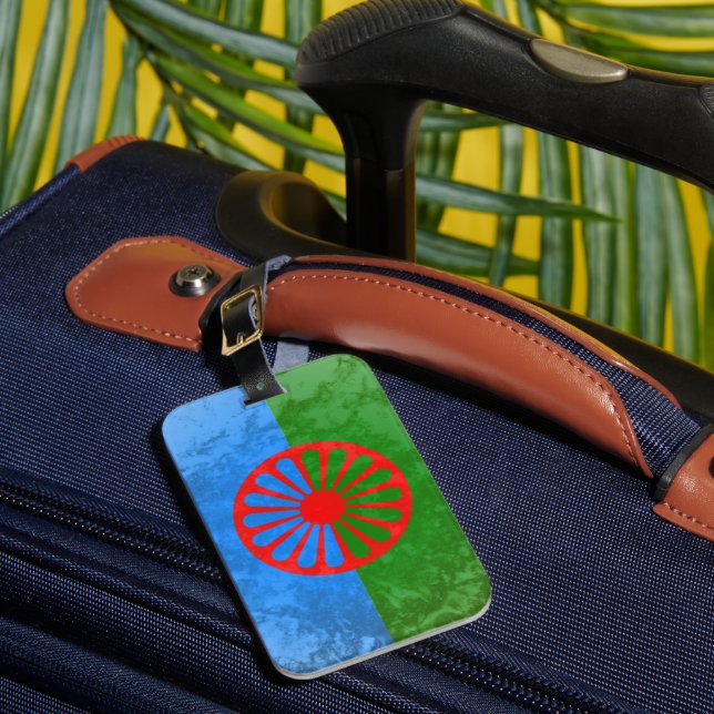 Romani people luggage tag (Front Insitu 1)