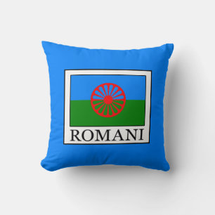 Romani Throw Pillow