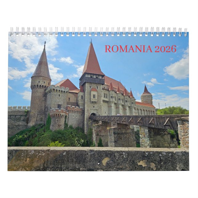 Romania 2026 calendar (Cover)