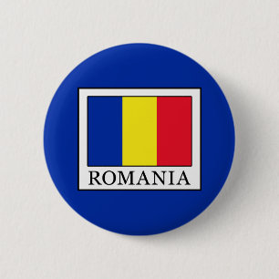 Romania 2 Inch Round Button