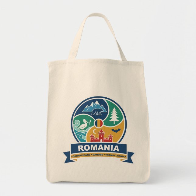 Romania Carpathians Danube Transylvania Tote Bag (Front)