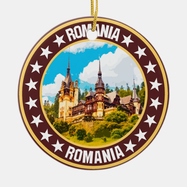 Romania                                            ceramic ornament (Front)