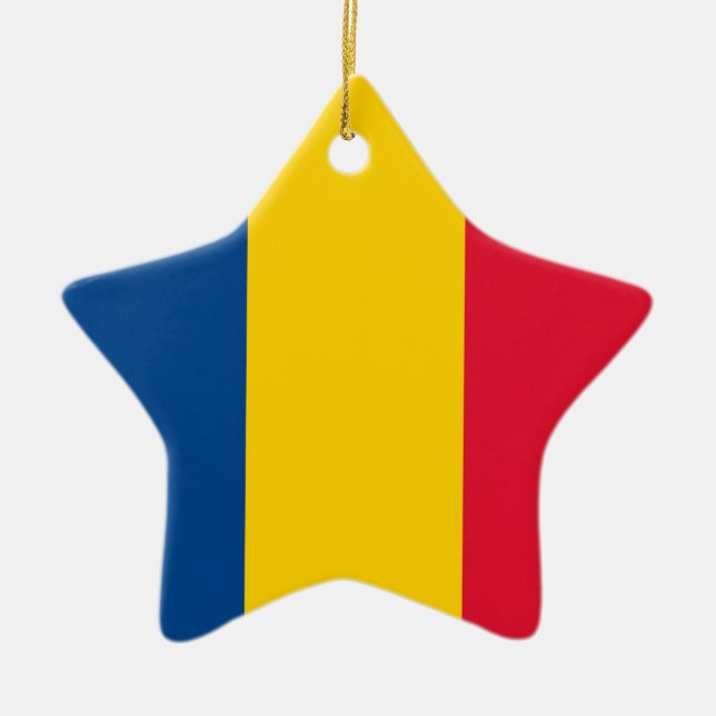 Romania Ceramic Ornament (Front)