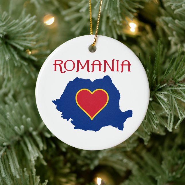 Romania Ceramic Ornament (Tree)