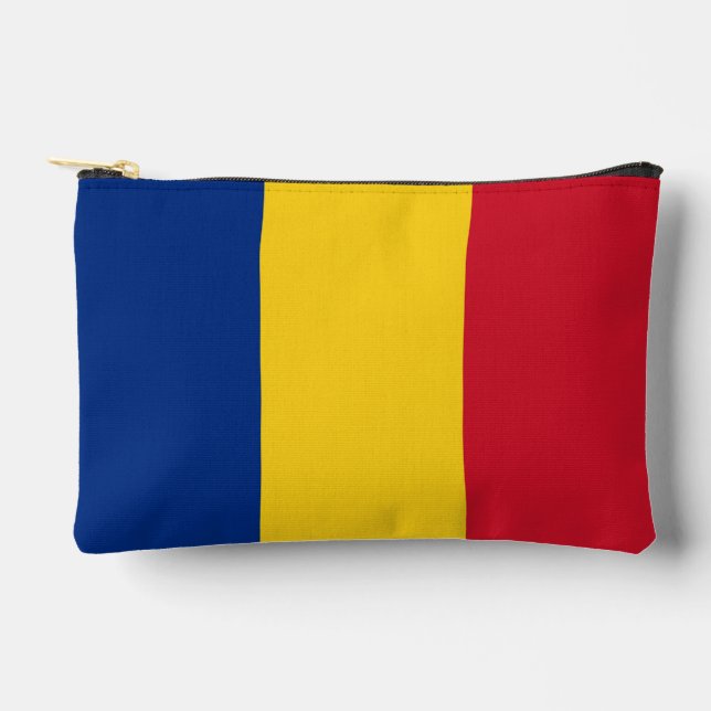 Romania flag accessory pouch (Front)