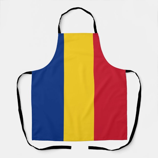 Romania flag apron (Front)