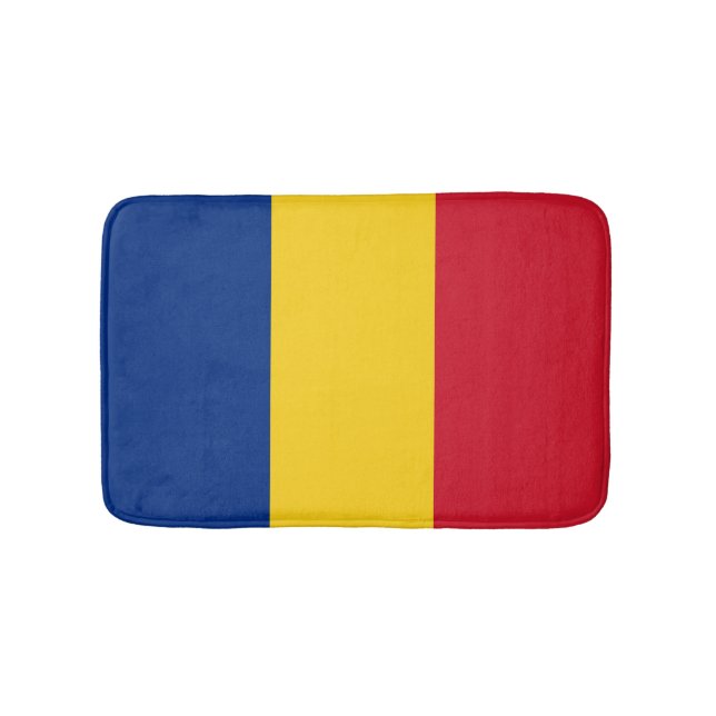 Romania flag bath mat (Front)