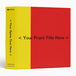 Romania Flag Binder