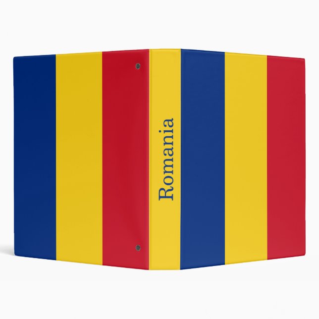 Romania Flag Binder (Background)