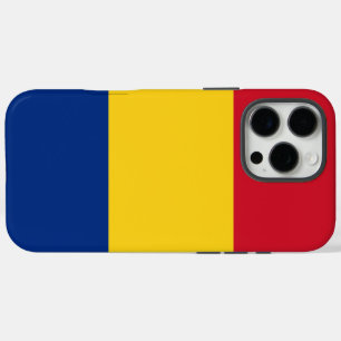 Romania Flag iPhone 16 Pro Max Case
