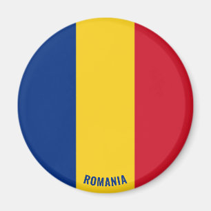Romania Flag Charming Patriotic Magnet