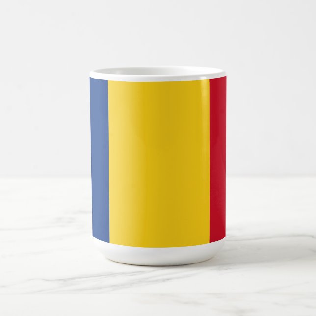 Romania flag coffee mug (Center)