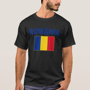 Romania Flag Cool Romanian Flags Gift Top Tee