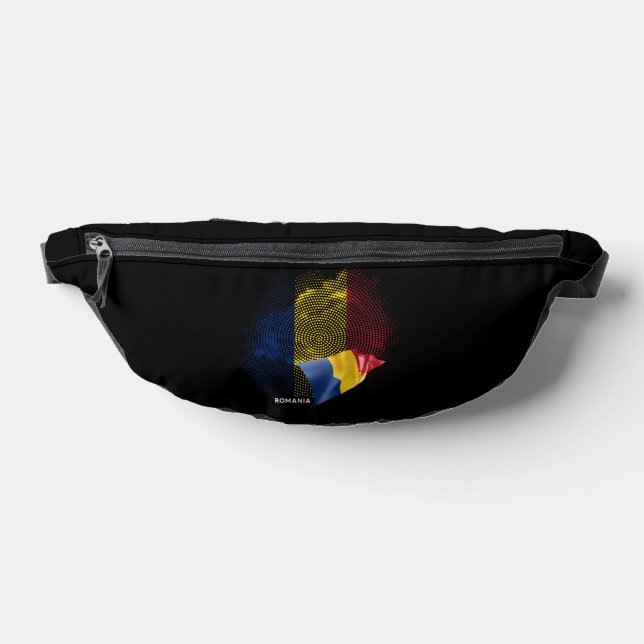 Romania flag fanny pack (Lay Down)