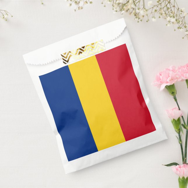Romania flag favour bag (Sealed)
