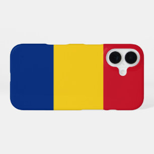 Romania Flag iPhone 16 Case