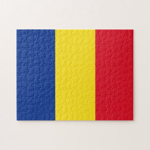 Romania Flag Jigsaw Puzzle