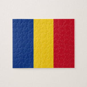 Romania flag jigsaw puzzle