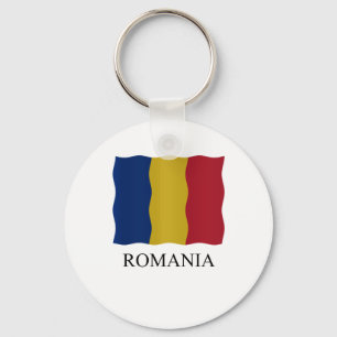 Romania flag keychain