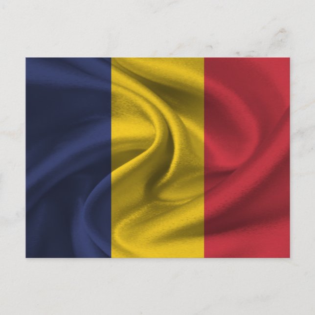 Romania Flag Postcard (Front)