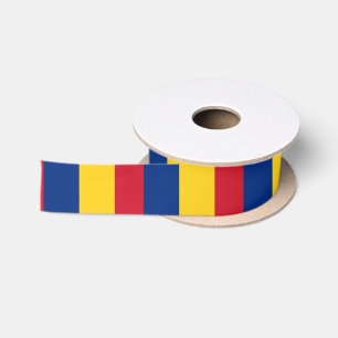 Romania Flag Satin Ribbon