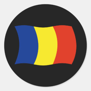 Romania Flag Sticker