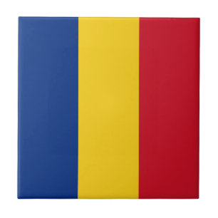 Romania Flag Tile