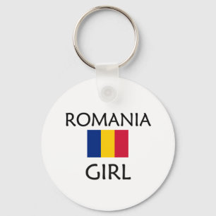 ROMANIA GIRL KEYCHAIN