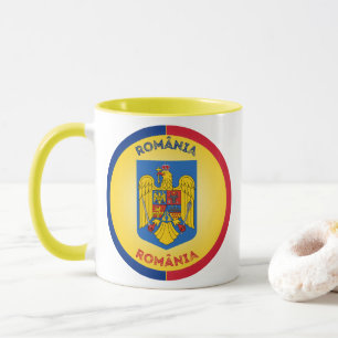 Romania Heritage Emblem Mug
