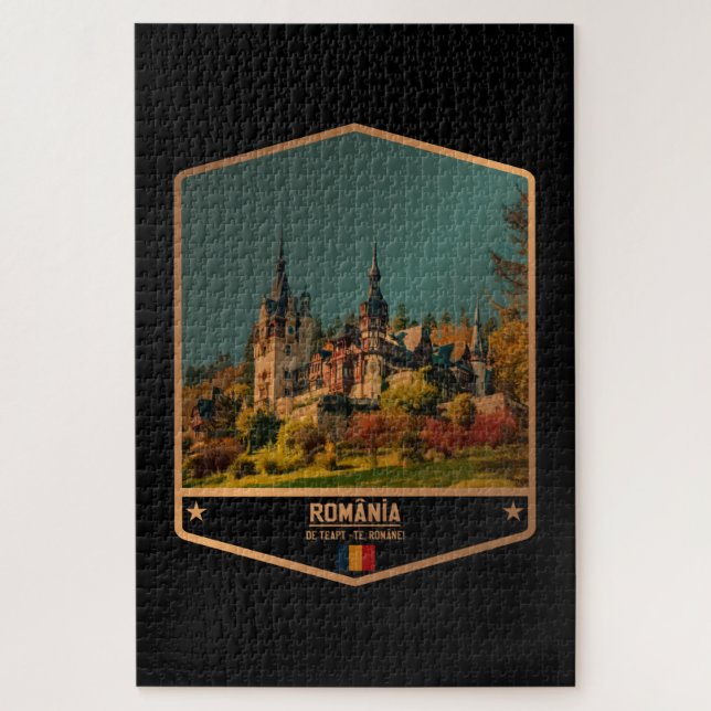 Romania Jigsaw Puzzle (Vertical)