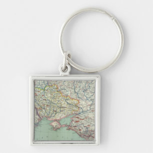 Romania Keychain