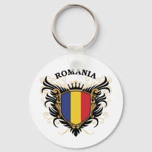 Romania Keychain